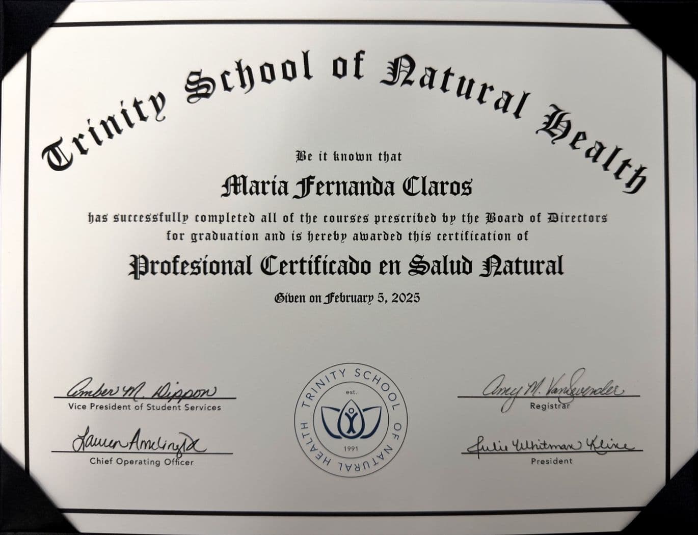 Trinity School of Natural Health